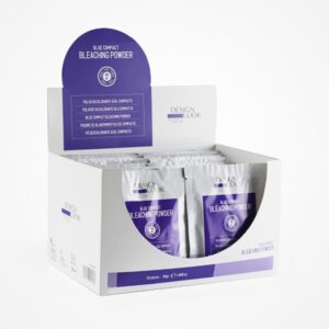 Polvo Decolorante Azul Compacto 24*40gr Design Look